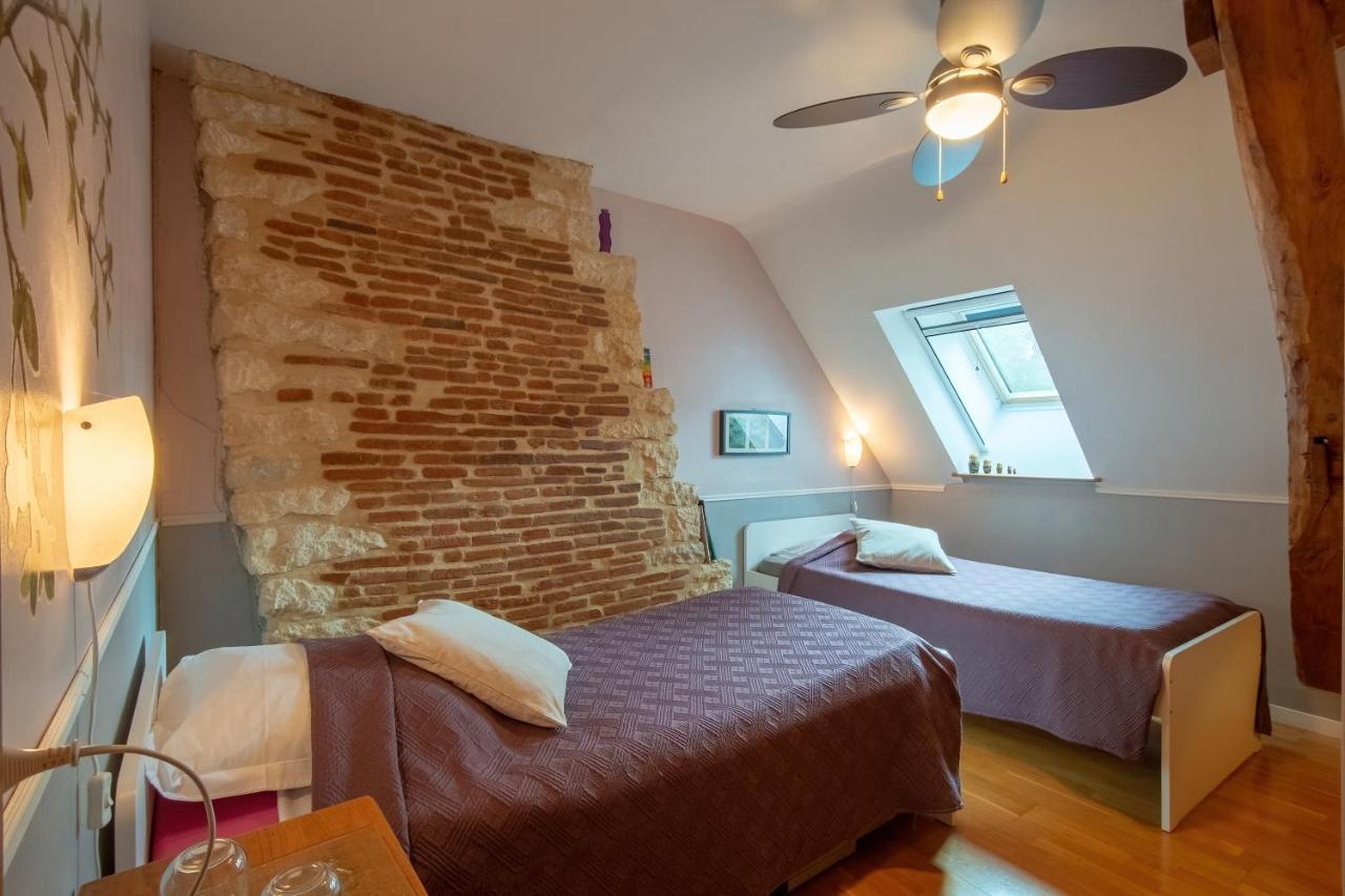 La Croix St Jean Bed & Breakfast Foucheres ภายนอก รูปภาพ